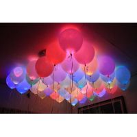 Rappa Balónky nafukovací LED svítící 5 ks mix barev 30 cm 2