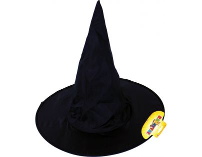 Rappa Čarodějnický klobouk černý pro dospívající