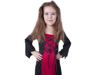 Rappa Dětský kostým Čarodějnice Morgana velikost 104 - 116 cm - Poškozený obal