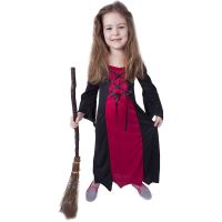 Rappa Dětský kostým Čarodějnice Morgana velikost 104 - 116 cm