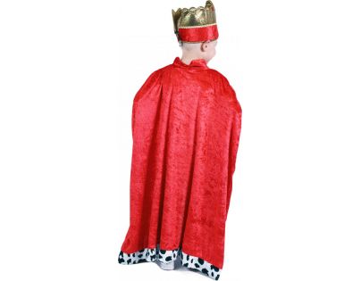 Rappa Dětský kostým Královský plášť 104 - 136 cm