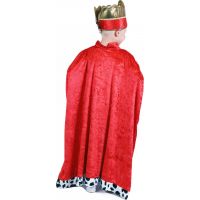 Rappa Dětský kostým Královský plášť 104 - 136 cm 2