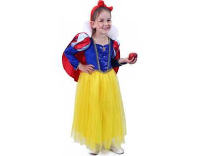 Rappa Dětský kostým Sněhurka 117 - 128 cm
