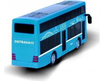 Rappa Dvoupatrový autobus doubledecker DP Ostrava 20 cm