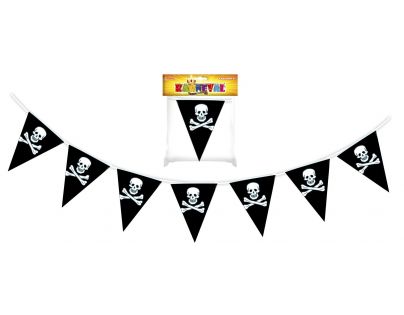 Rappa Girlanda pirátská 7 vlajek