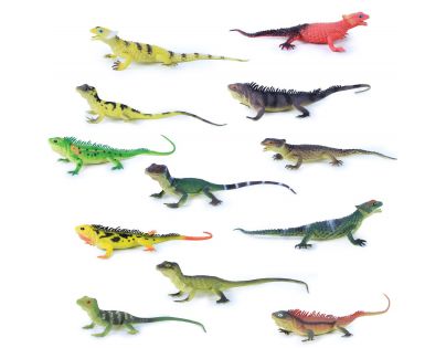 Rappa Ještěr se zvukem 12 druhů 35 cm