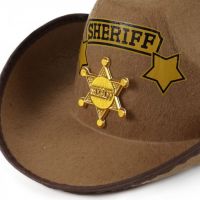 Rappa Klobouk kovbojský Šerif dětský 3