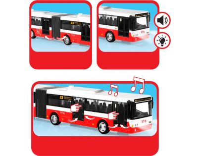 Rappa Kloubový autobus který hlásí zastávky česky 36 cm