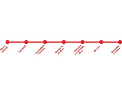 Rappa Kloubový autobus který hlásí zastávky česky 36 cm