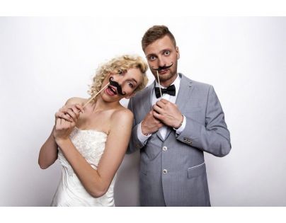 Rappa Knír rekvizita do fotokoutku 6 ks