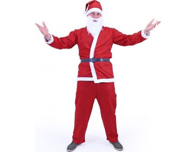 Rappa Kostým Santa Claus bez vousů