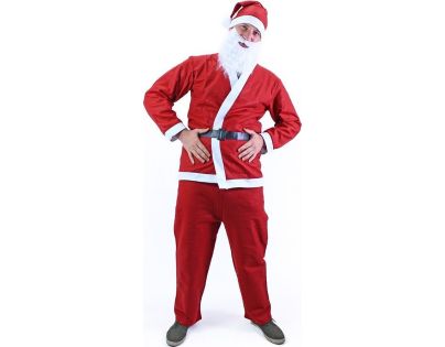 Rappa Kostým Santa Claus bez vousů