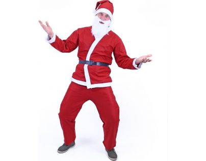 Rappa Kostým Santa Claus bez vousů