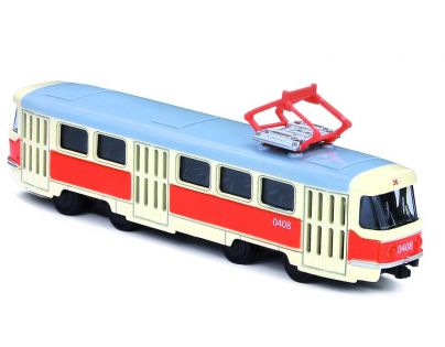 Rappa Kovová tramvaj 16 cm na zpětný chod