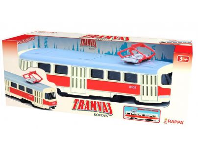 Rappa Kovová tramvaj 16 cm na zpětný chod