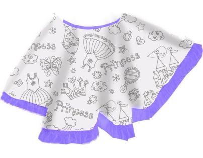 Rappa Kreativní sukně na vybarvení fialová