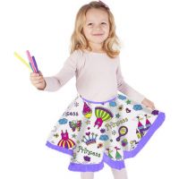 Rappa Kreativní sukně na vybarvení fialová 3