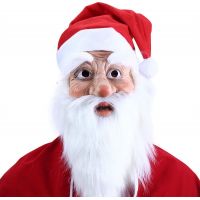 Rappa Maska Santa Claus s čepicí a vousy 3
