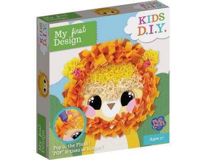 Rappa Obrázek kreativní Lev s textilem