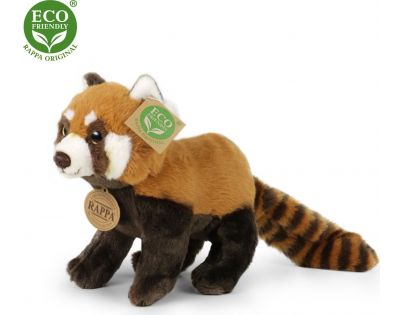 Rappa Plyšová panda červená 20 cm Eco Friendly
