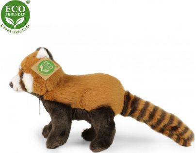 Rappa Plyšová panda červená 20 cm Eco Friendly