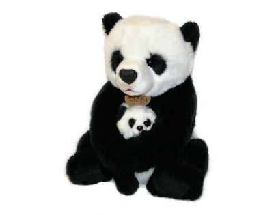 Rappa Plyšová panda s mládětem 27 cm Eco Friendly