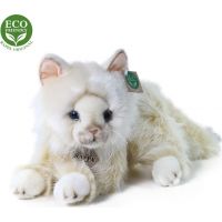 Rappa Plyšová perská kočka béžová ležící 30 cm 2