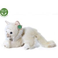 Rappa Plyšová perská kočka béžová ležící 30 cm 3