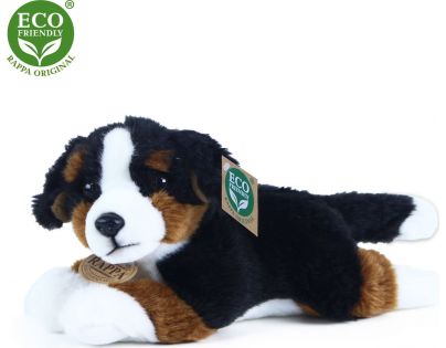 Rappa Plyšový bernský salašnický pes ležící 23 cm Eco Friendly