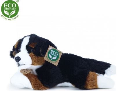 Rappa Plyšový bernský salašnický pes ležící 23 cm Eco Friendly