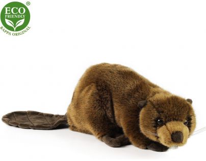 Rappa Plyšový bobr 28 cm Eco Friendly