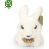 Rappa Plyšový králík bílý 16 cm Eco Friendly 2