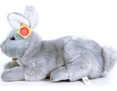Rappa Plyšový králík ležící 33 cm Eco Friendly