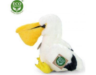 Rappa Plyšový pelikán sedící 20 cm Eco Friendly