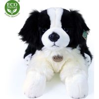 Rappa Plyšový pes Border kólie ležící 60 cm Eco Friendly 2