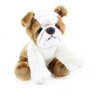 Rappa Plyšový pes Bulldog 26 cm Eco Friendly