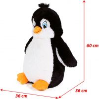 Rappa Plyšový tučňák Frosty 60 cm bílý 3