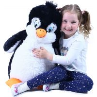 Rappa Plyšový tučňák Frosty 60 cm bílý 4