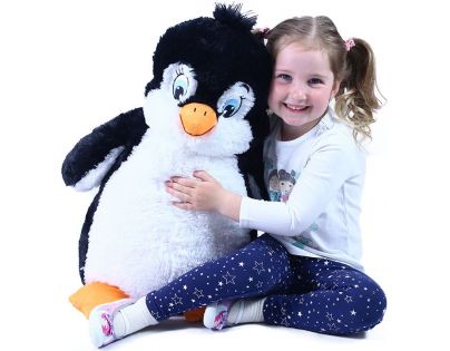 Rappa Plyšový tučňák Frosty 60 cm bílý