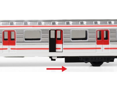 Rappa Pražské metro Kovová souprava 16 cm