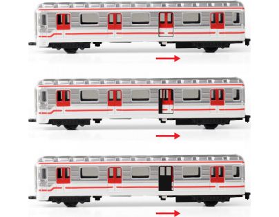 Rappa Pražské metro Kovová souprava 16 cm