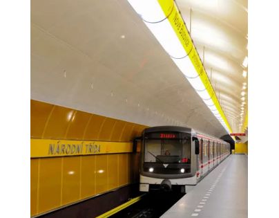 Rappa Pražské metro Kovová souprava 16 cm