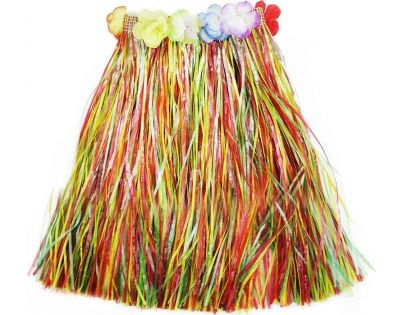 Rappa Dětský kostým Sukně Hawaii barevná 104 - 150 cm