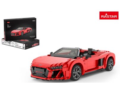 Rastar Stavebnice 1 : 14 Audi R8 Spyder červené