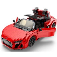 Rastar Stavebnice 1 : 14 Audi R8 Spyder červené 2