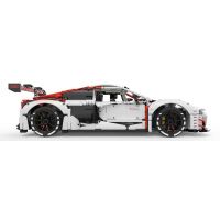 Rastar Stavebnice 1 : 8 Audi R8 LMS GT3 bílé 3