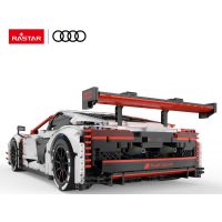 Rastar Stavebnice 1 : 8 Audi R8 LMS GT3 bílé 6