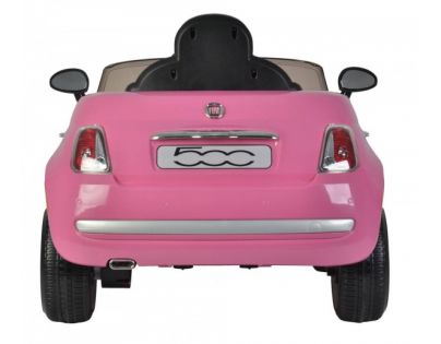 Rastar Elektrické auto Fiat 500 Růžová