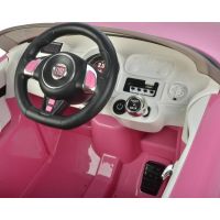 Rastar Elektrické auto Fiat 500 Růžová 4
