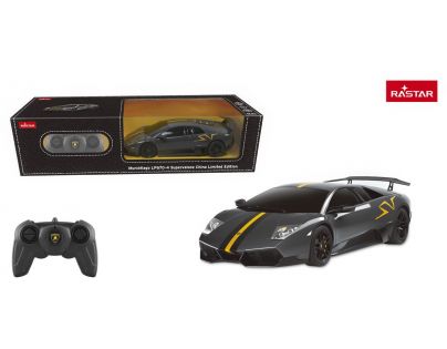 Rastar RC auto 1 : 24 Murcielago LP670-4 Superveloce China Limited Edition šedivé